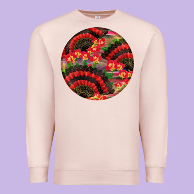 Hispanic Heritage Month Round Earrings Premium Sweatshirt Designed By Bundleandbundleshop