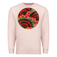 Pale Pink hispanic heritage month round earrings Premium Sweatshirt - BundleAndBundleShop