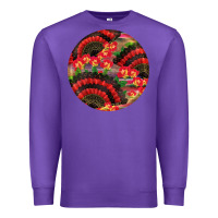 Purple hispanic heritage month round earrings Premium Sweatshirt - BundleAndBundleShop