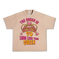 Burro the queen is 70 long live the queen Urban Heavy Tee - Jasminsmagicworld