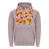 Vintage Zinc bees and flowers Vintage Hoodie - Artiststas