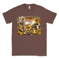 Chestnut western charolais bull Classic Tee - LillyAllenDesigns
