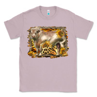 Lilac western charolais bull Classic Tee - LillyAllenDesigns