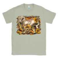 Matcha western charolais bull Classic Tee - LillyAllenDesigns