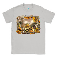 Moon Dust western charolais bull Classic Tee - LillyAllenDesigns