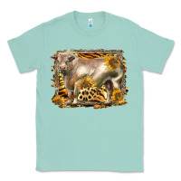 Seafoam western charolais bull Classic Tee - LillyAllenDesigns