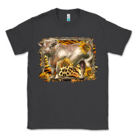 Smoke western charolais bull Classic Tee - LillyAllenDesigns