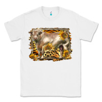 White western charolais bull Classic Tee - LillyAllenDesigns