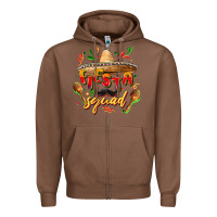 Chestnut Fiesta squad Zipper Hoodie - FaDigitalArtStudio