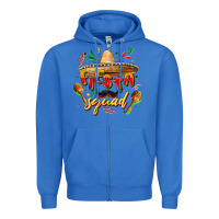 True Royal Fiesta squad Zipper Hoodie - FaDigitalArtStudio