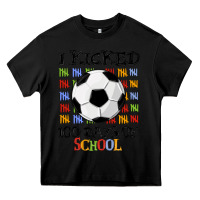Black i kicked 100 days of school Heavy Core Tee - MaliasSmallBusiness