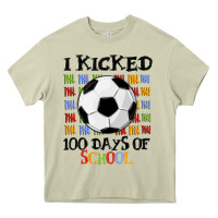 Mossy i kicked 100 days of school Heavy Core Tee - MaliasSmallBusiness