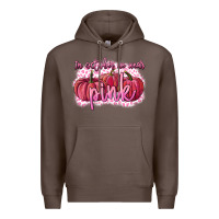 Coffee In October we wear pink Breast Cancer Premium Hoodie - FaDigitalArtStudio