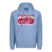 Colony Blue In October we wear pink Breast Cancer Premium Hoodie - FaDigitalArtStudio