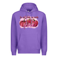 Purple In October we wear pink Breast Cancer Premium Hoodie - FaDigitalArtStudio