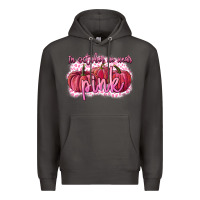 Smoke In October we wear pink Breast Cancer Premium Hoodie - FaDigitalArtStudio