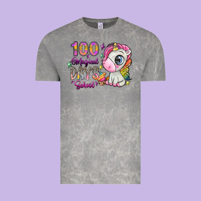 100 Magical Days School Vintage Tee Designed By Sublimationcraftshop