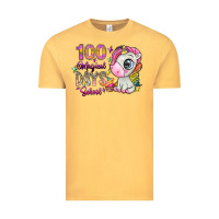 Vintage Mustard 100 magical days school Vintage Tee - SublimationCraftShop