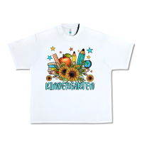 White kindergarten Urban Heavy Tee - JahusDesignShop