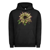 Pigment Black sun   fill purple sunflower Urban Hoodie - LillyAllenDesigns
