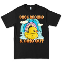 Black duck around and find out Premium Tee - MaliasSmallBusiness