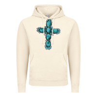 Vintage Artic western Gemstone cross Vintage Hoodie - Artiststas