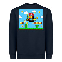 Navy super daddio Heavyweight Sweatshirt - TumblerDesignByShophia