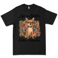 Black life is better with a chihuahua Premium Tee - JahusDesignShop
