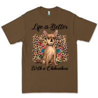 Cacao life is better with a chihuahua Premium Tee - JahusDesignShop