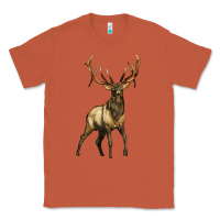 Copper elk deer Classic Tee - LillyAllenDesigns