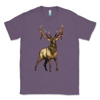 Lavender elk deer Classic Tee - LillyAllenDesigns