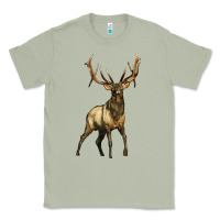 Matcha elk deer Classic Tee - LillyAllenDesigns