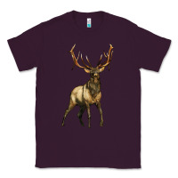 Plum elk deer Classic Tee - LillyAllenDesigns