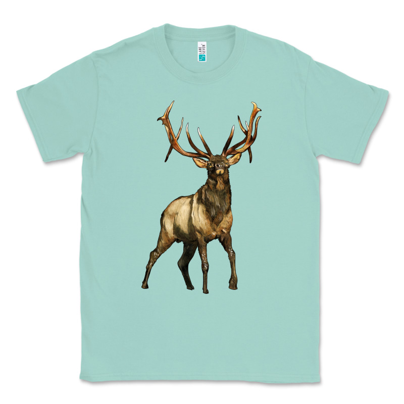 Elk Deer Classic Tee by LillyAllenDesigns | Teevron