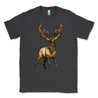 Smoke elk deer Classic Tee - LillyAllenDesigns