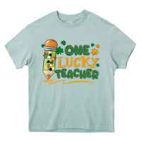 Arona one lucky teacher Heavy Core Tee - MaliasSmallBusiness