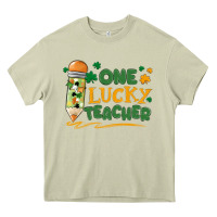 Mossy one lucky teacher Heavy Core Tee - MaliasSmallBusiness
