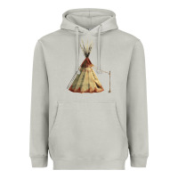 Moon Dust teepe tipi Heavyweight Hoodie - FaDigitalArtStudio