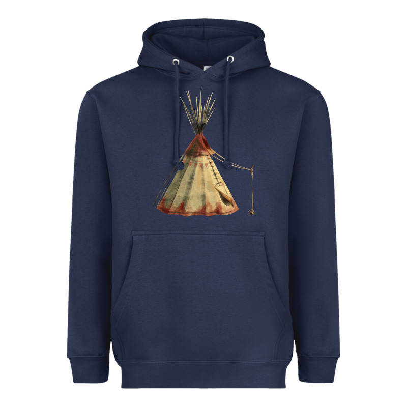Teepe Tipi Heavyweight Hoodie by FaDigitalArtStudio | Teevron