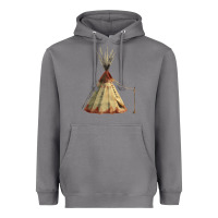 Storm teepe tipi Heavyweight Hoodie - FaDigitalArtStudio