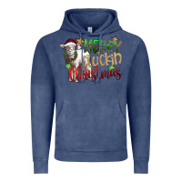 Vintage Denim merry cluckin christmas Vintage Hoodie - SublimationCraftShop