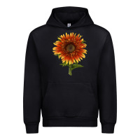 Black The  Sunflower Urban Hoodie - LillyAllenDesigns