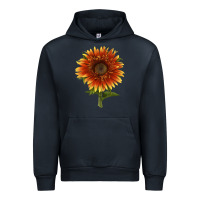 Navy The  Sunflower Urban Hoodie - LillyAllenDesigns