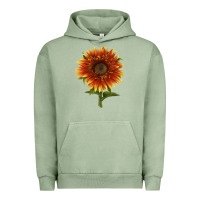 Pigment Oil Green The  Sunflower Urban Hoodie - LillyAllenDesigns
