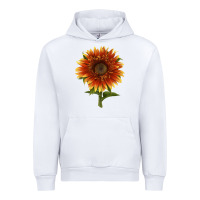 White The  Sunflower Urban Hoodie - LillyAllenDesigns