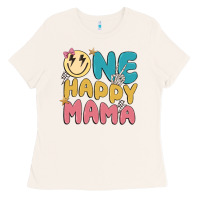Bone one happy mama Ladies Tee - MaliasSmallBusiness