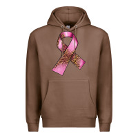 Chestnut Breast Cancer ribbon Premium Hoodie - FaDigitalArtStudio