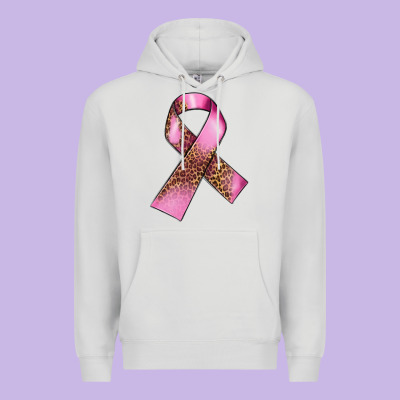 Breast Cancer Ribbon Premium Hoodie Designed By Fadigitalartstudio