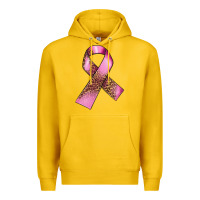 Lemon Breast Cancer ribbon Premium Hoodie - FaDigitalArtStudio