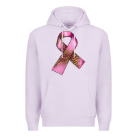 Lilac Breast Cancer ribbon Premium Hoodie - FaDigitalArtStudio